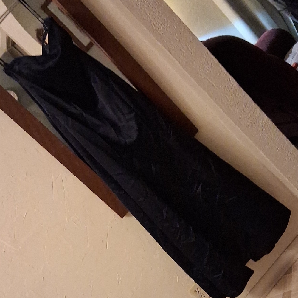 After Six Midnight Blue Dress